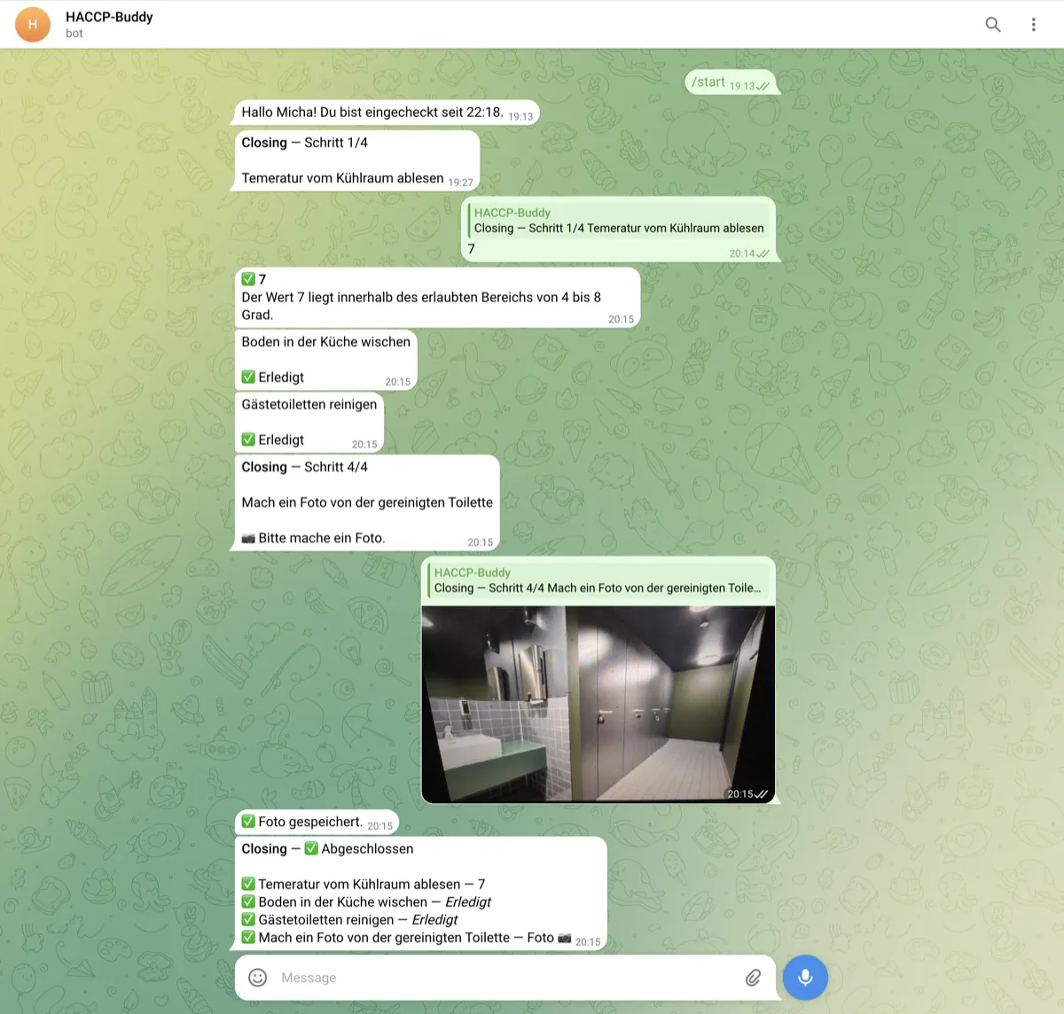 HACCP-Buddy Screenshot 6